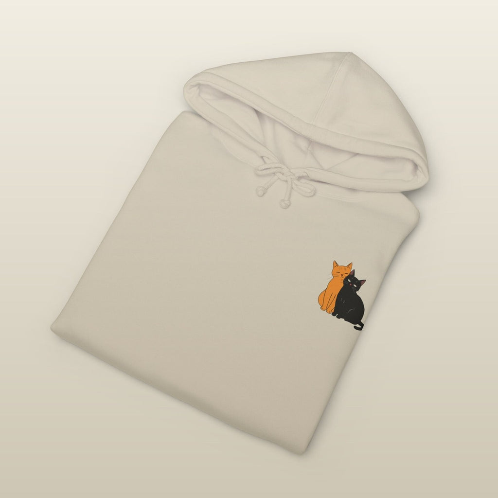 The Sunday in Bone, folded — heavyweight fleece