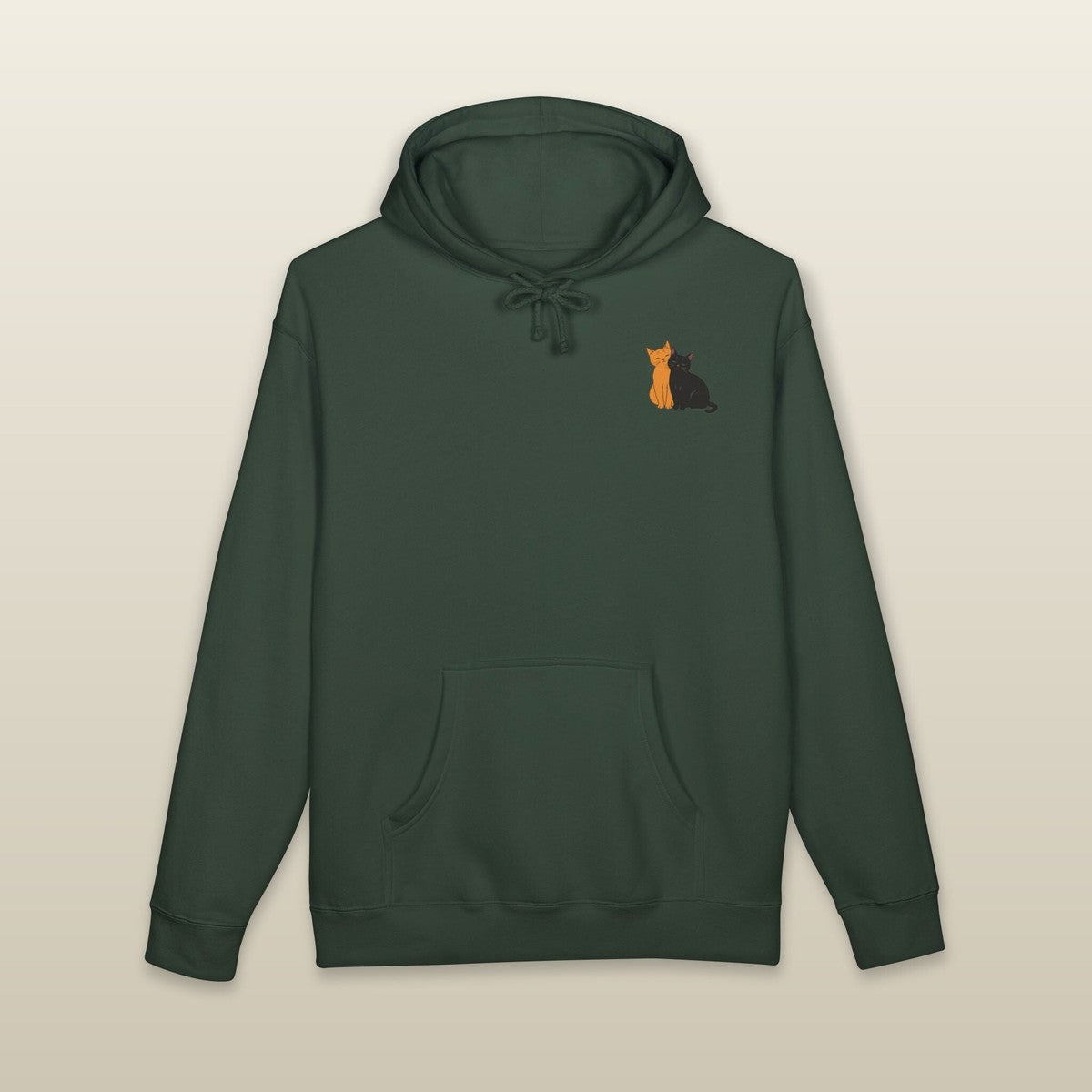 The Sunday in Alpine Green — front, the committee mark at the chest
