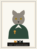 The Commission — Sitting No. 000, Biscuit: committee portrait in robe and rosette